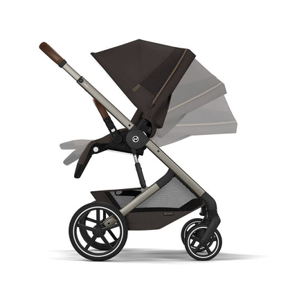 CYBEX Balios S Lux Pushchair - Taupe/Chocolate Brown