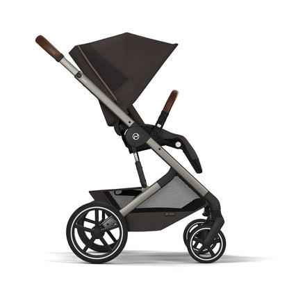 CYBEX Balios S Lux Pushchair - Taupe/Chocolate Brown