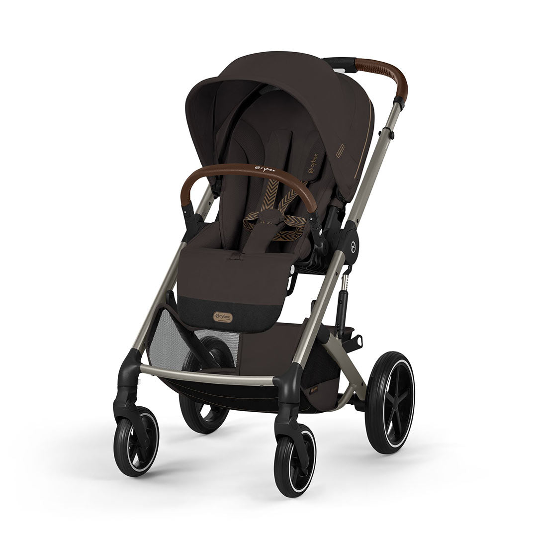 CYBEX Balios S Lux Pushchair - Taupe/Chocolate Brown