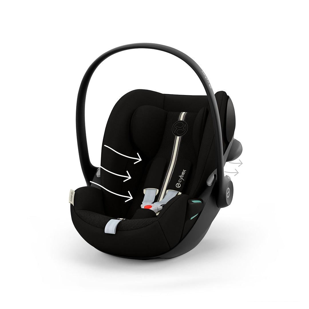 Cybex Cloud G3 Plus Car Seat - Moon Black