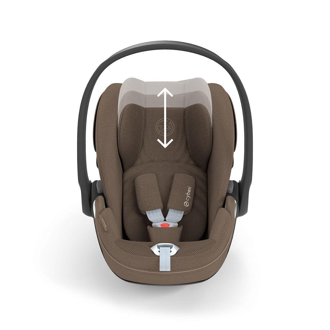 CYBEX Cloud T i-Size Plus Car Seat - Coconut Brown