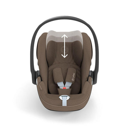 CYBEX Cloud T i-Size Plus Car Seat - Coconut Brown