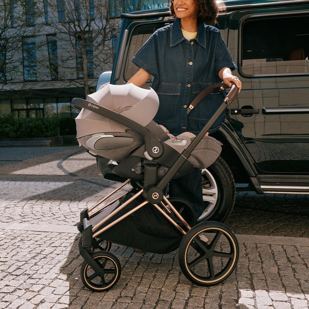 CYBEX Cloud T i-Size Car Seat - Sepia Black