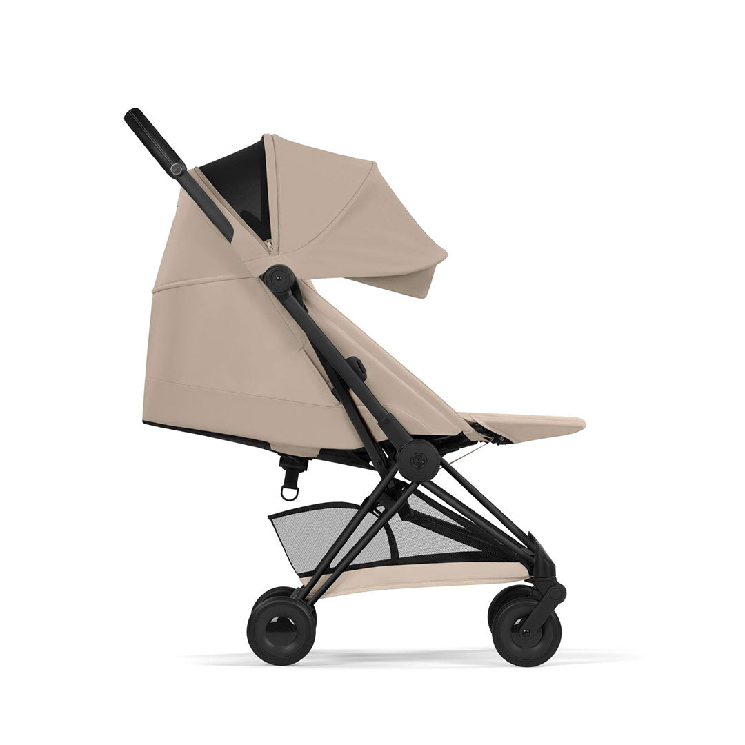 CYBEX Coya Comfort Compact Stroller - Cozy Beige/Black