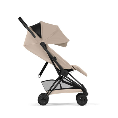 CYBEX Coya Comfort Compact Stroller - Cozy Beige/Black