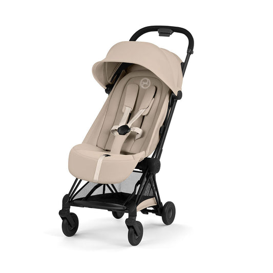 CYBEX Coya Comfort Compact Stroller - Cozy Beige/Black