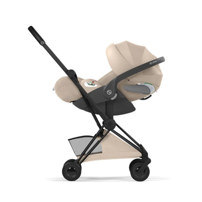 CYBEX Coya Style Matt Black - Cozy Beige