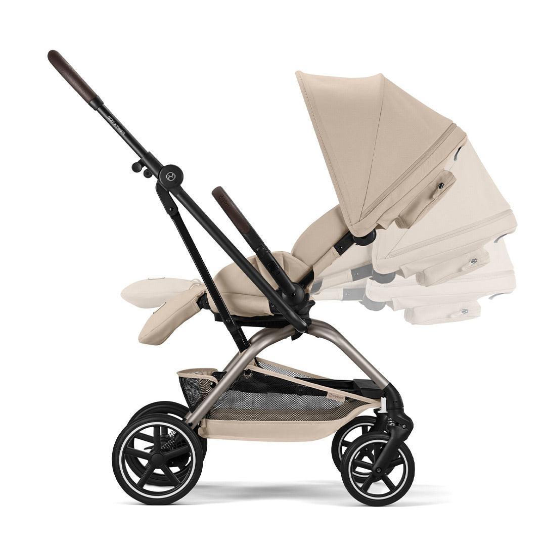 Cybex Eezy S Twist+ 2 Pushchair - 2026 - Almond Beige
