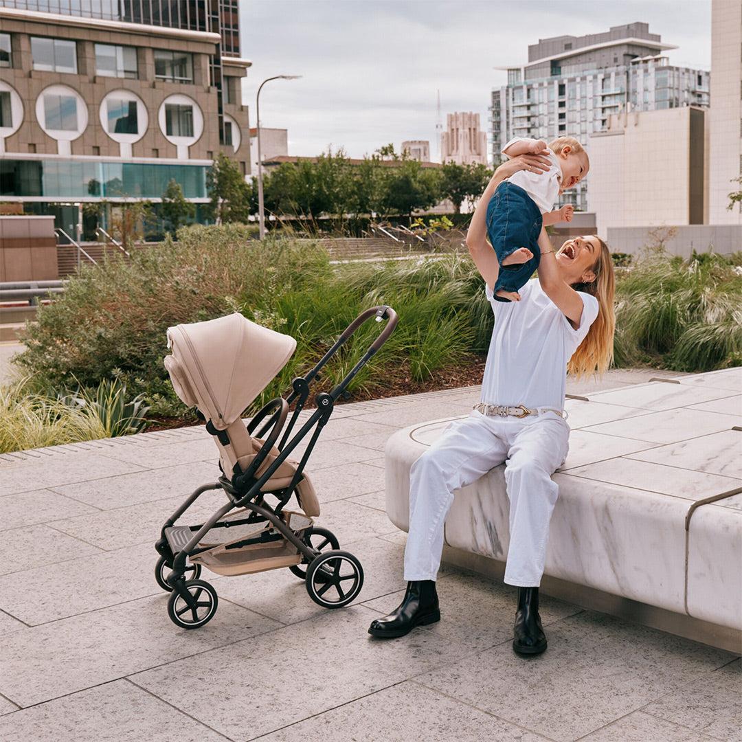 Cybex Eezy S Twist+ 2 Pushchair - 2026 - Almond Beige