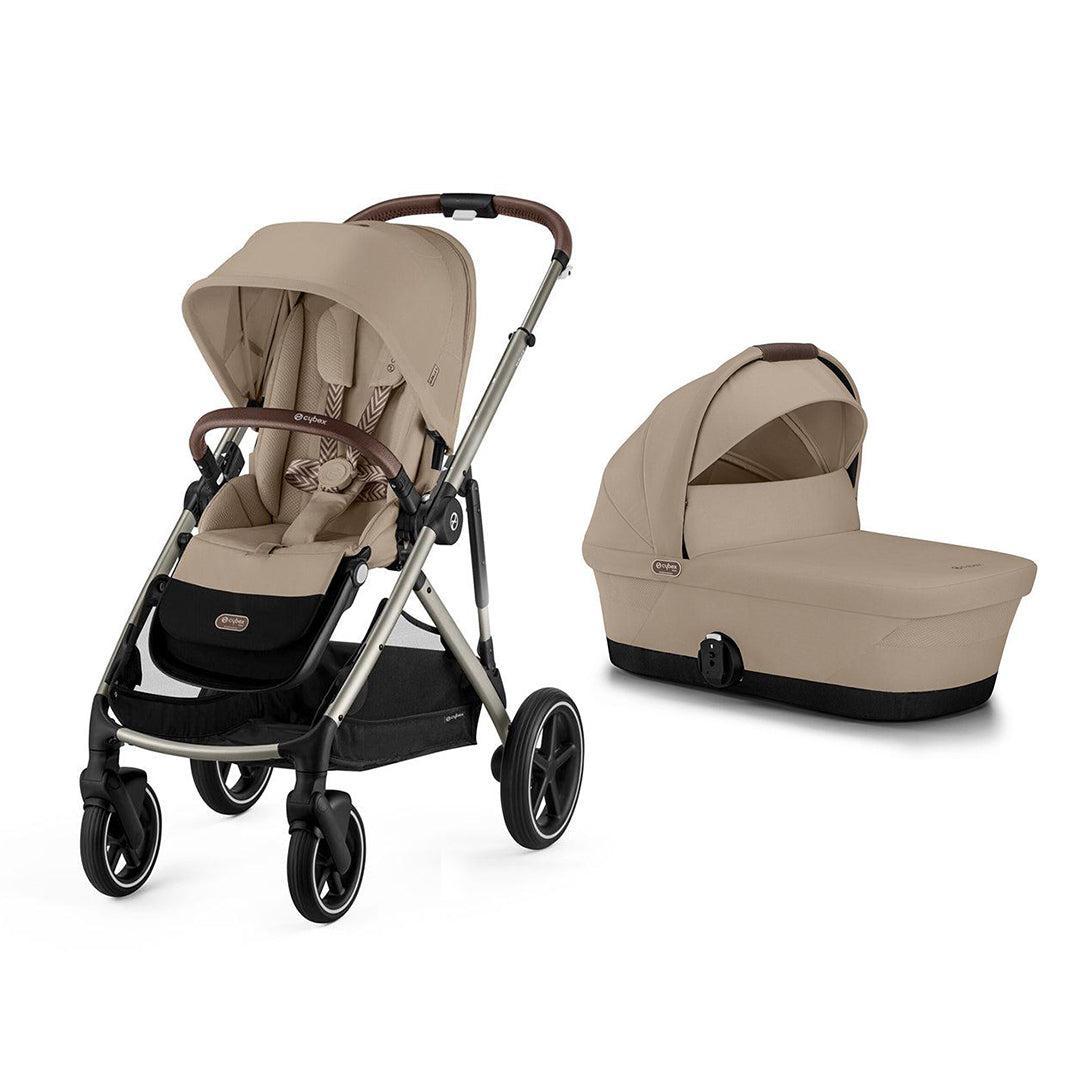 CYBEX Gazelle S Pushchair - Almond Beige - Taupe