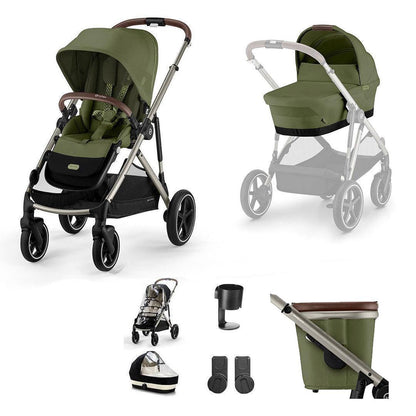 CYBEX Gazelle S Essential Pushchair Bundle