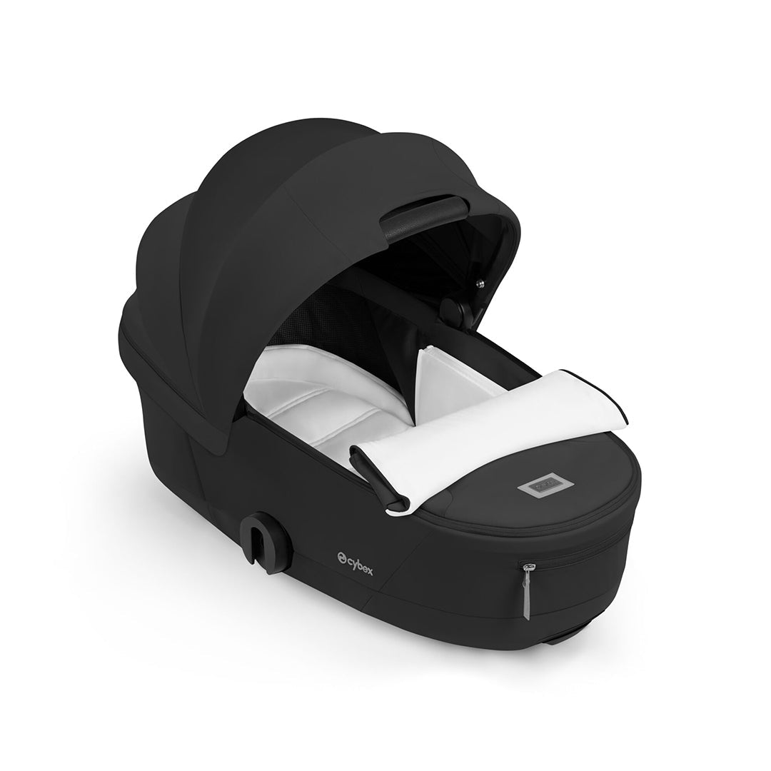 CYBEX Mios Comfort Pushchair & Foldable Carrycot - Sepia Black/Rose Gold