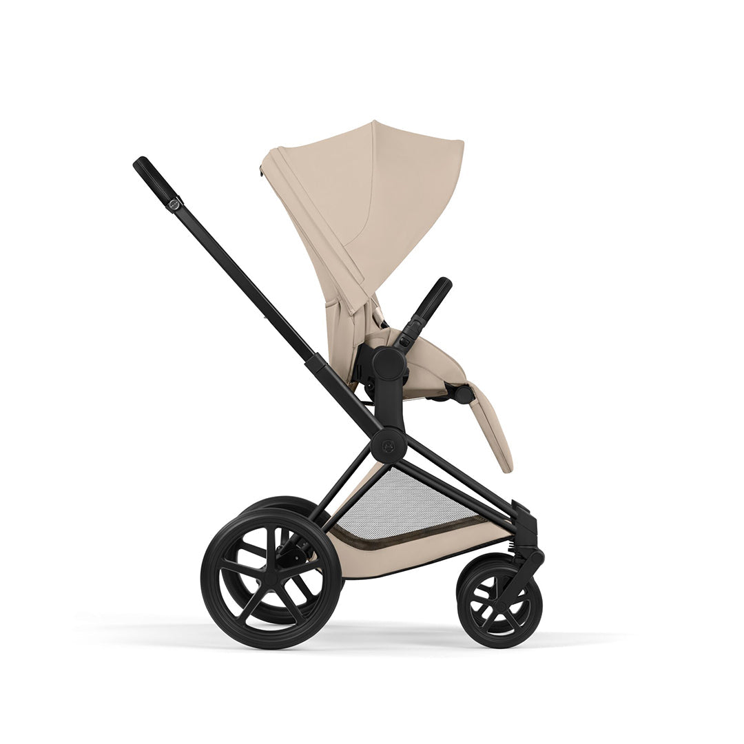 CYBEX PRIAM Pushchair & Fold Cot - Comfort - Cozy Beige/Black