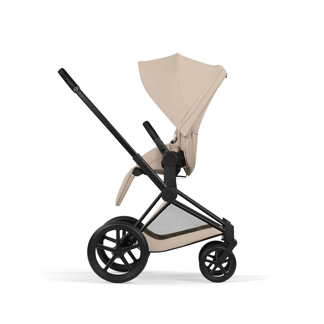 CYBEX PRIAM Pushchair & Fold Cot - Comfort - Cozy Beige/Black