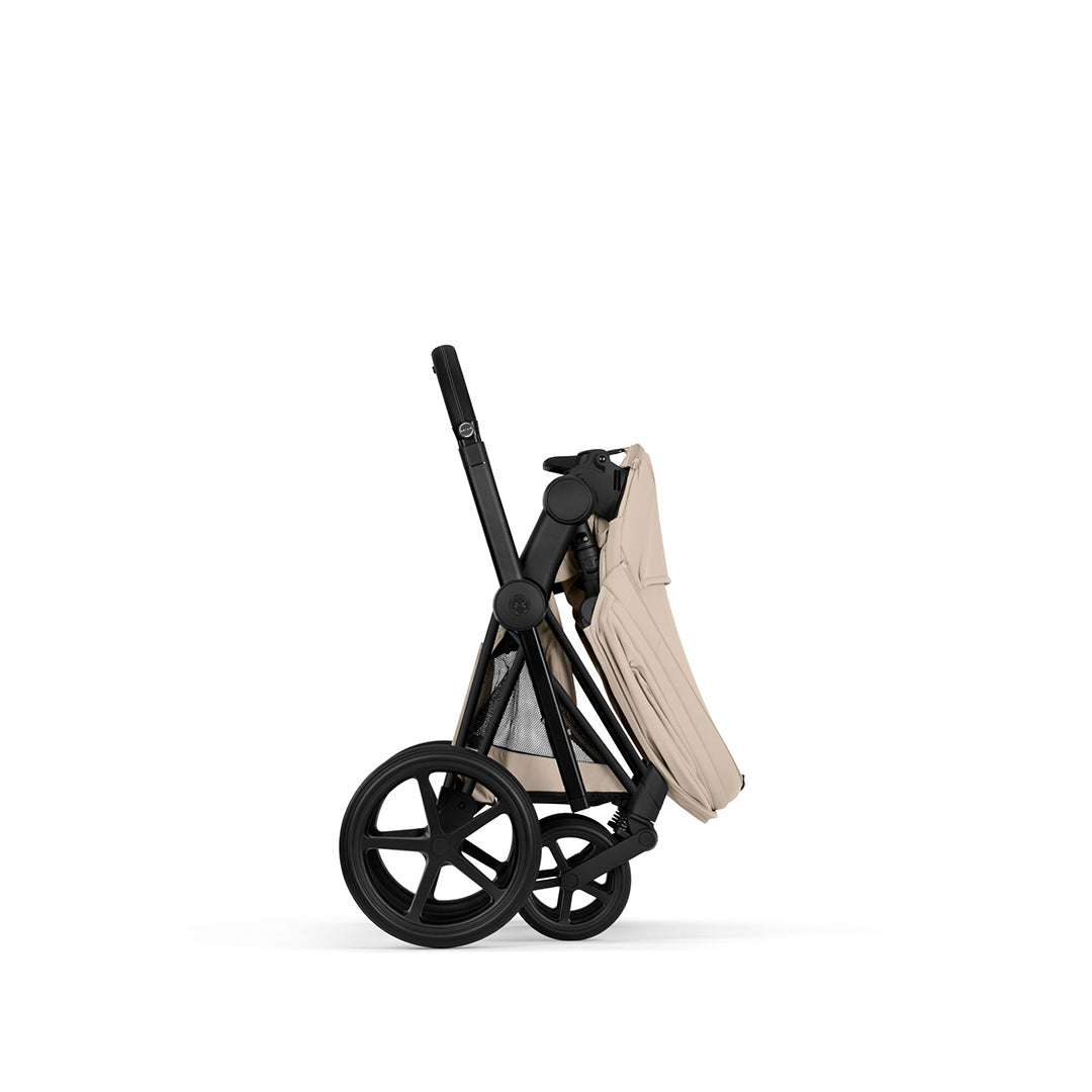 CYBEX PRIAM Pushchair & Fold Cot - Comfort - Cozy Beige/Black