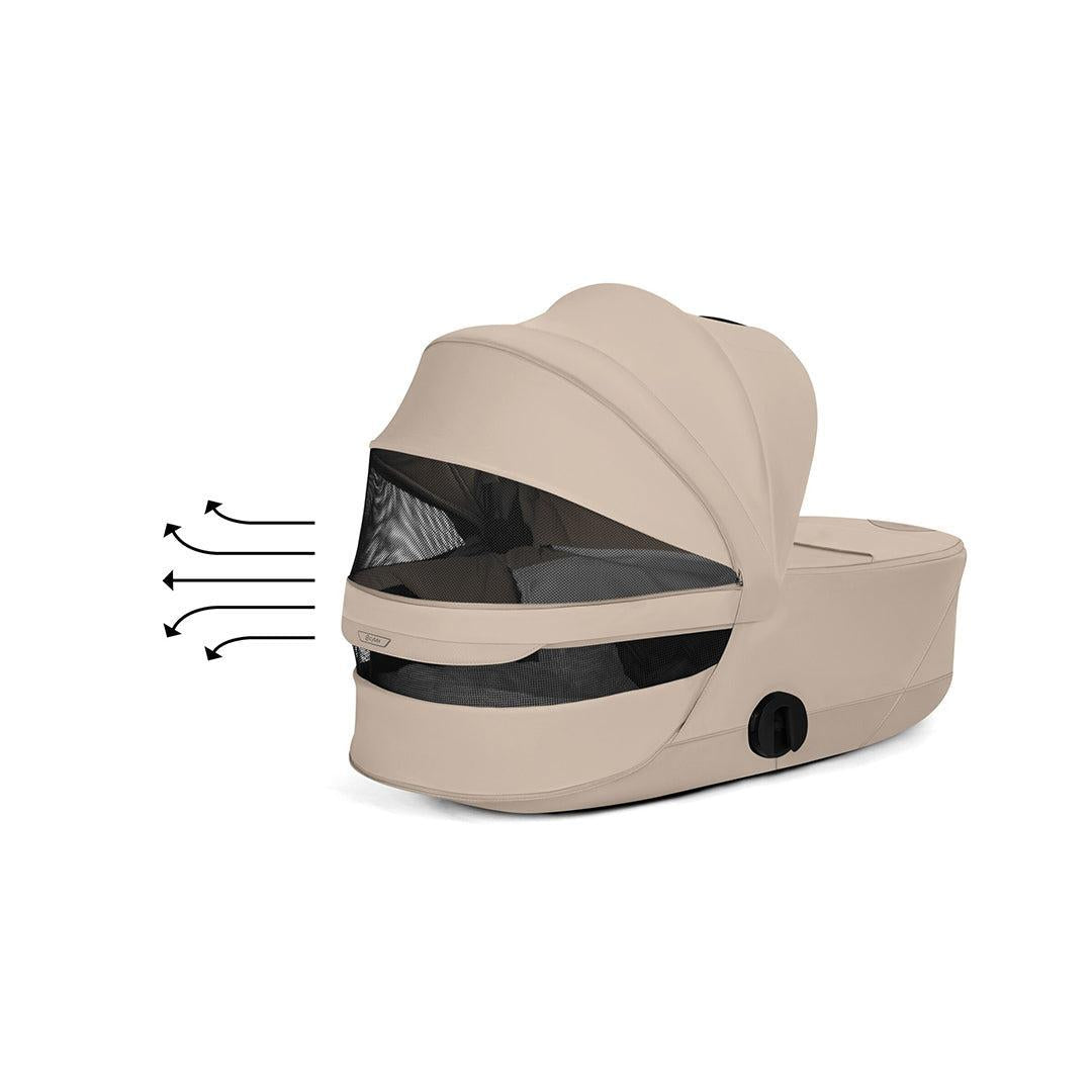 CYBEX Priam/e-Priam Carrycot - Cozy Beige