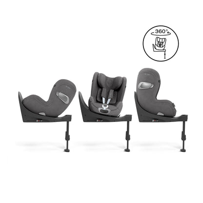 CYBEX Sirona T i-Size Plus Car Seat - Mirage Grey