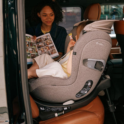 CYBEX Sirona T i-Size Plus Car Seat - Sepia Black
