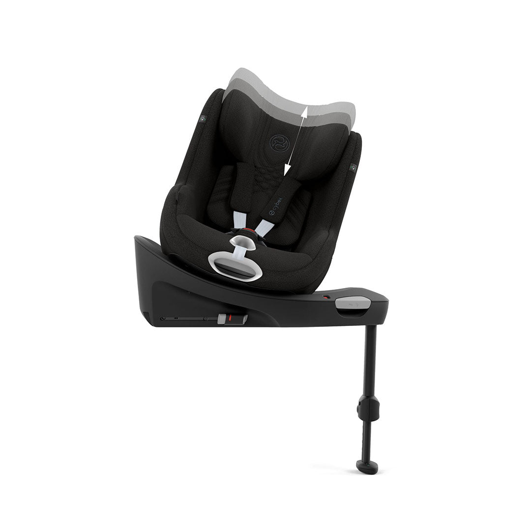 CYBEX Sirona Ti i-Size Plus Car Seat - Sepia Black