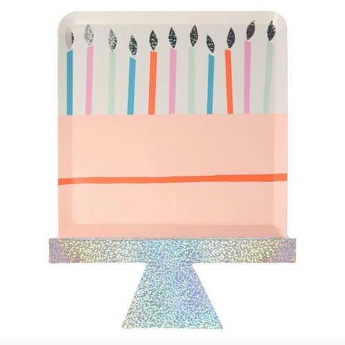 Birthday Cake Plates