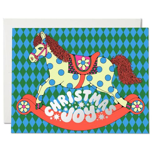 Christmas Horse holiday greeting card