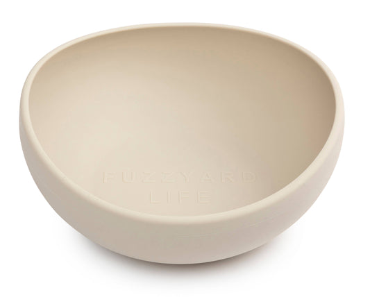 FuzzYard Life Silicone Bowl - Sandstone M