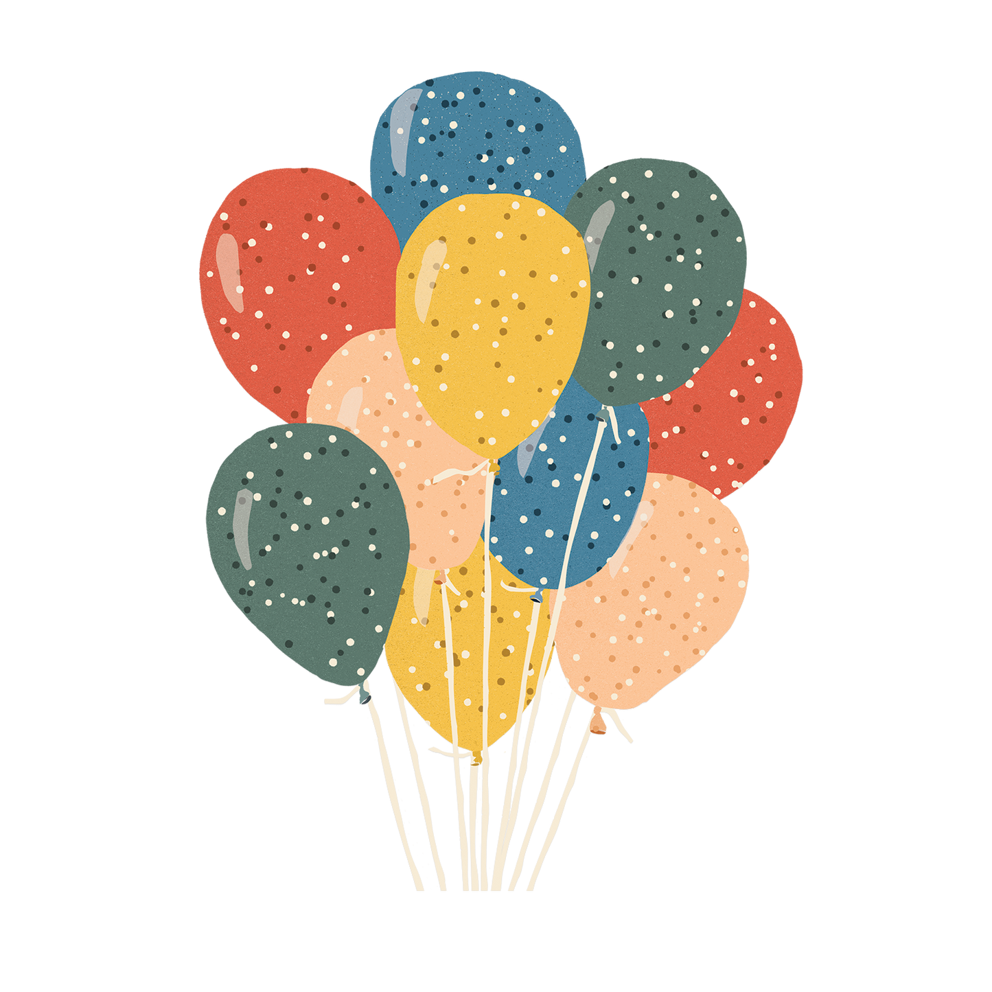 Birthday Stickers Pack (4pk)