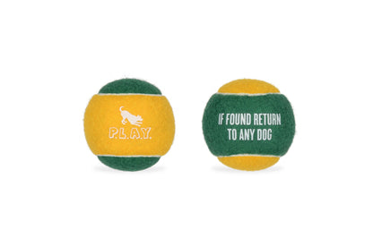 P.L.A.Y. Pet Lifestyle and You - Dog Tennis Ball - 4 Pack
