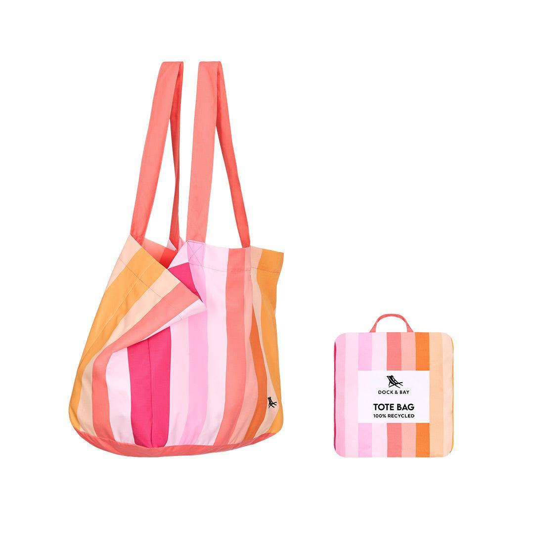 Dock & Bay Everyday Foldable Bag - Miami Sorbet