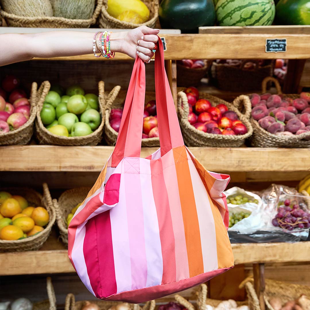 Dock & Bay Everyday Foldable Bag - Miami Sorbet