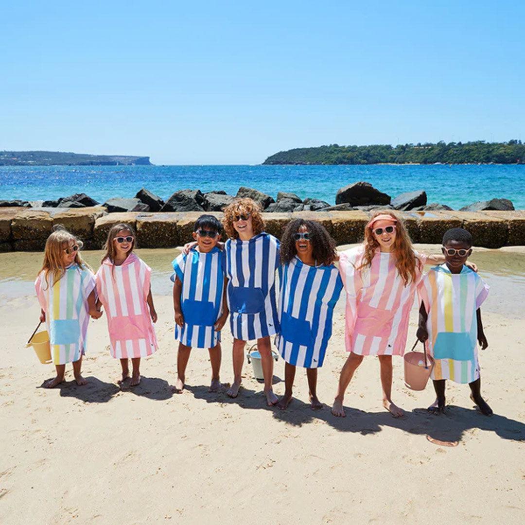 Dock & Bay Kid's Beach Poncho - Malibu Pink