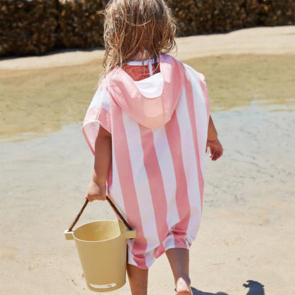 Dock & Bay Kid's Beach Poncho - Malibu Pink
