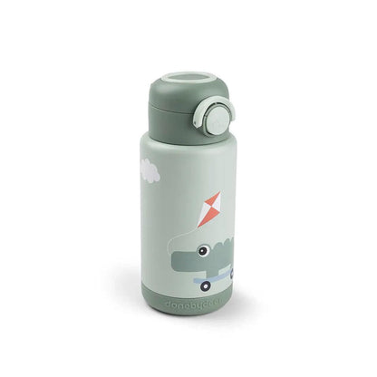 Done by Deer Insulated Bottle - Playground Green