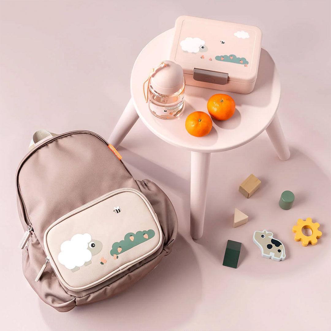 Done by Deer Kids Backpack - Tiny Farm Powder