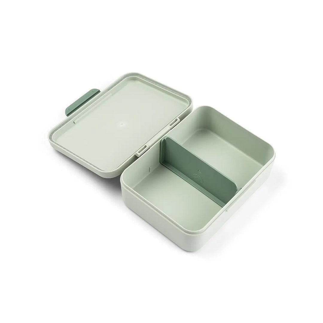 Done by Deer Lunch box w/divider - Playground Green