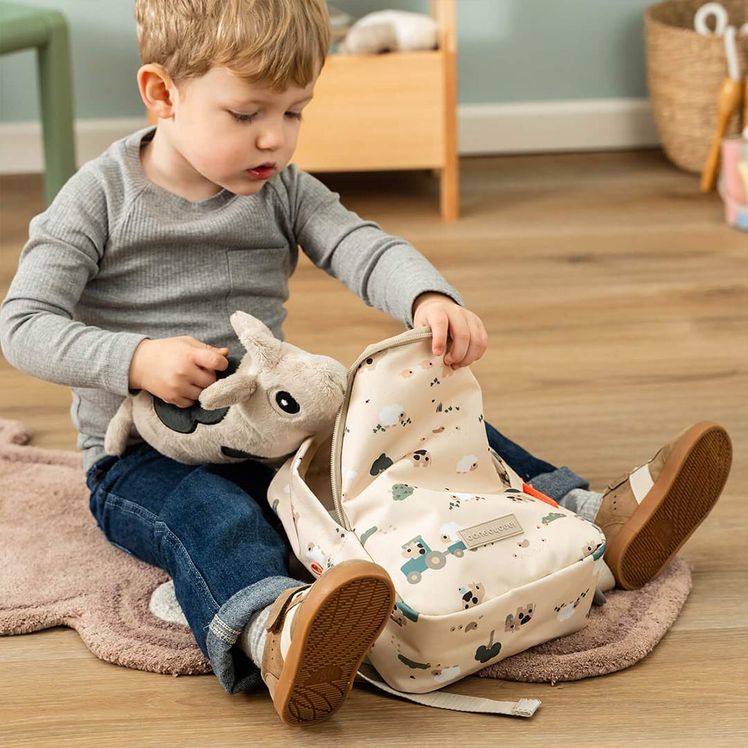 Done by Deer Tiny Backpack - Tiny Farm Sand