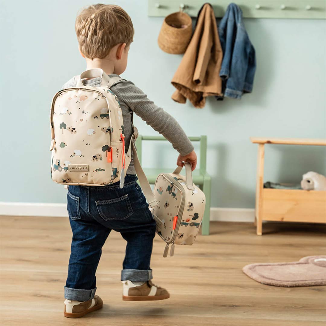 Done by Deer Tiny Backpack - Tiny Farm Sand