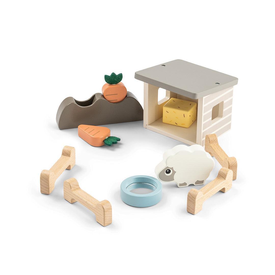 Done by Deer Tiny Farm Play Set - Sheepy