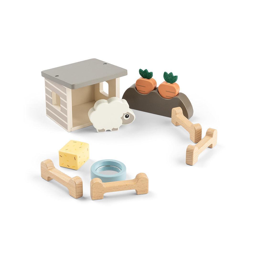 Done by Deer Tiny Farm Play Set - Sheepy