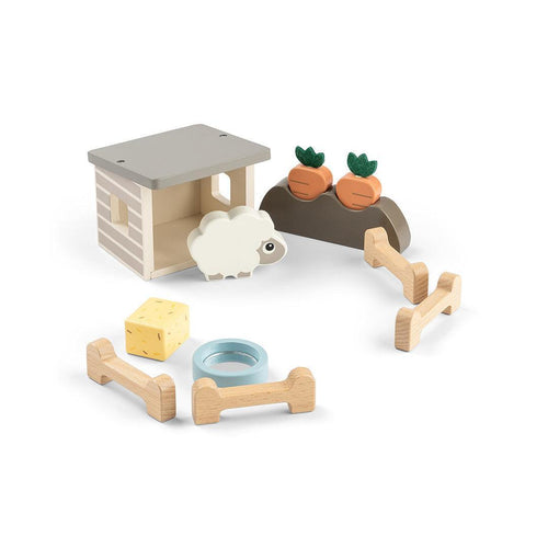Done by Deer Tiny Farm Play Set - Sheepy