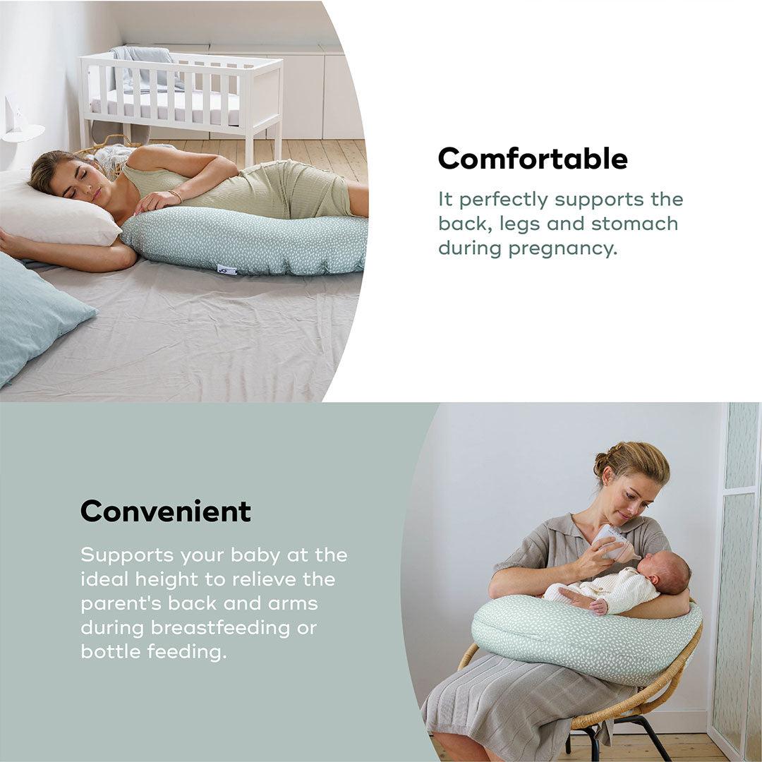 Doomoo Buddy Maternity Pillow - Cloudy Khaki