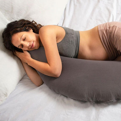 Doomoo Comfy Big Maternity Pillow - Grey