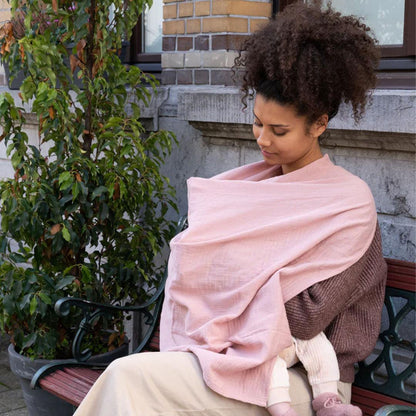 Doomoo Mom N Play Breastfeeding Cape - Pink