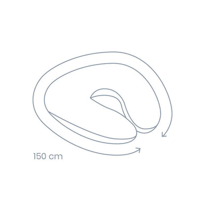 Doomoo Softy Nursing Pillow - Peaches