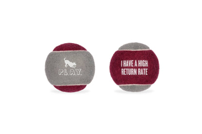 P.L.A.Y. Pet Lifestyle and You - Dog Tennis Ball - 4 Pack