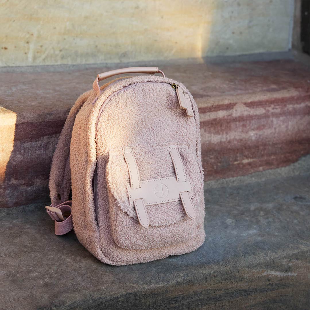 Elodie Details Mini Backpack - Pink Bouclé