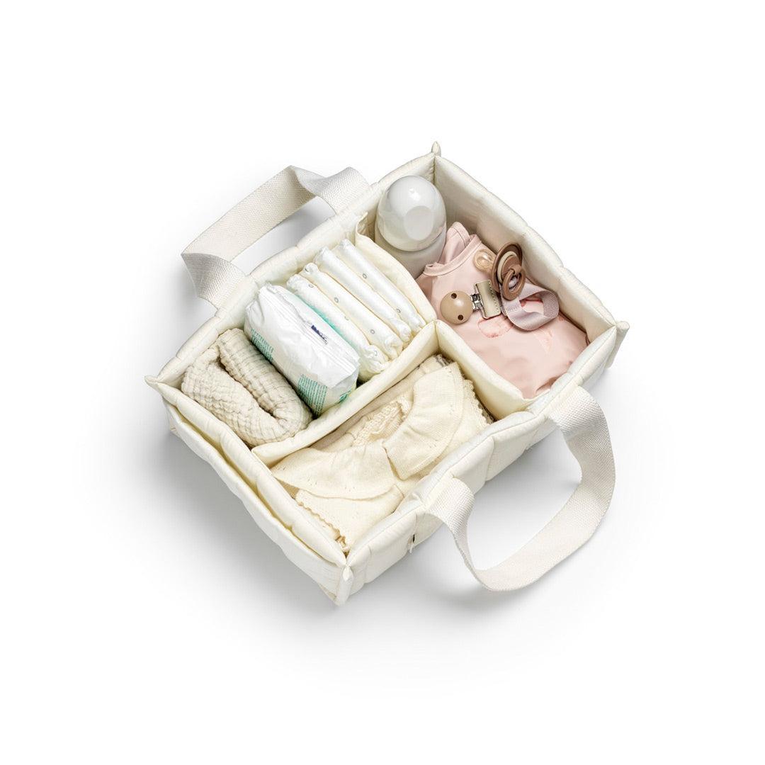 Elodie Details Nappy Caddy - Creamy White