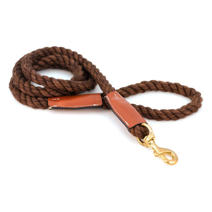 Auburn Leathercrafters - Cotton Rope Leash - Snap