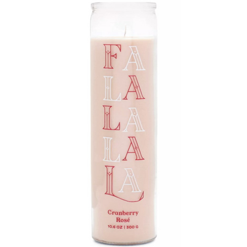 Holiday Spark FALALALA Candle