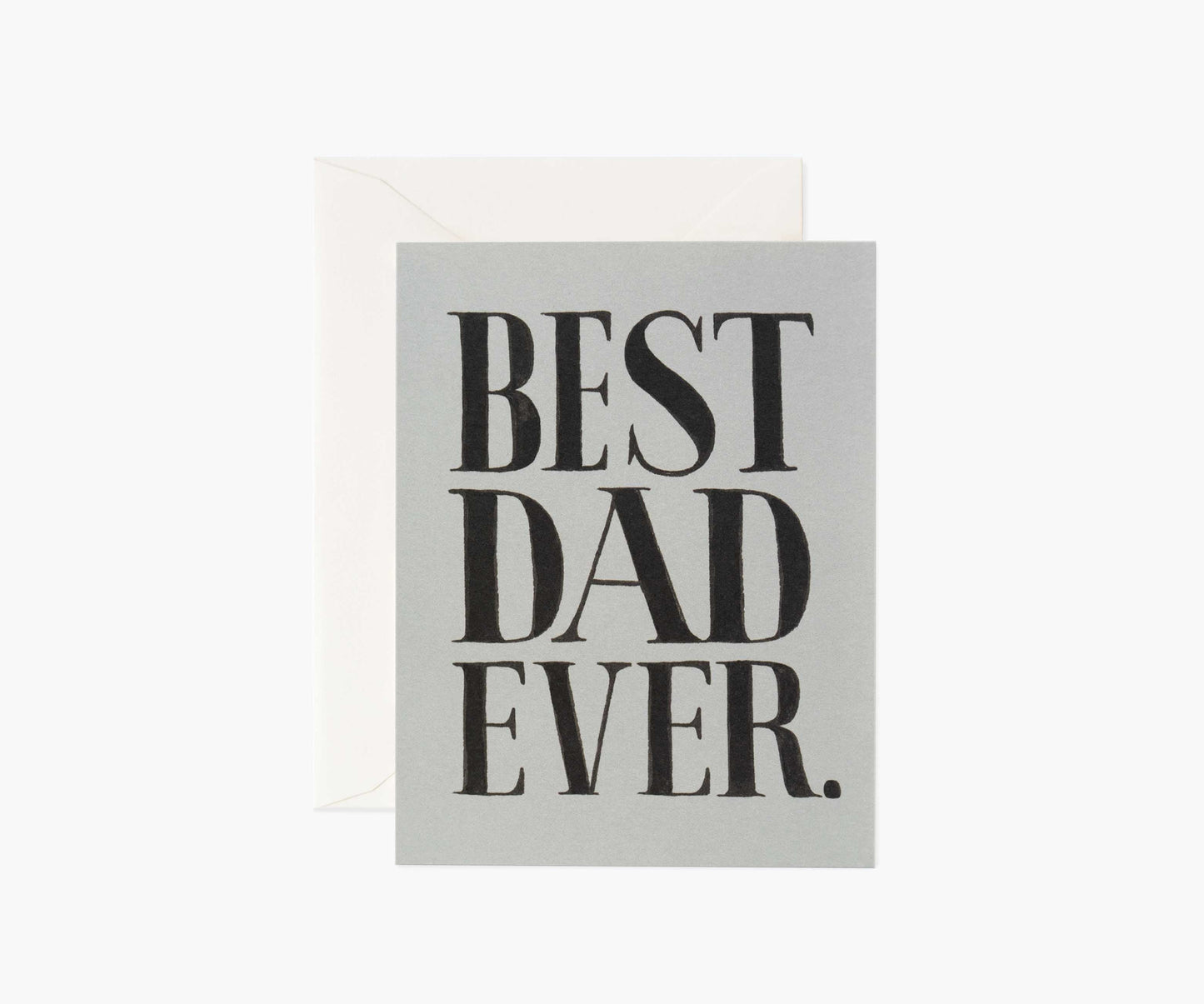 Best Dad Ever Father's Day Card - Single Card